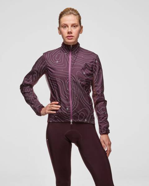 Model is wearing a size S jacket
